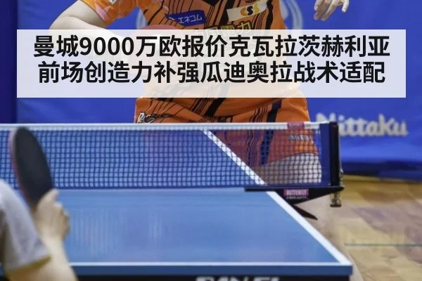 曼城9000万欧报价克瓦拉茨赫利亚前场创造力补强瓜迪奥拉战术适配